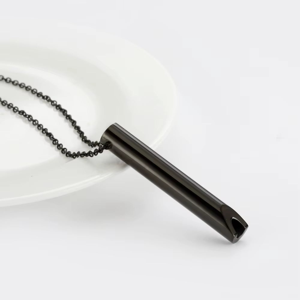 Quiet Breath™ — Breathing Whistle Necklace