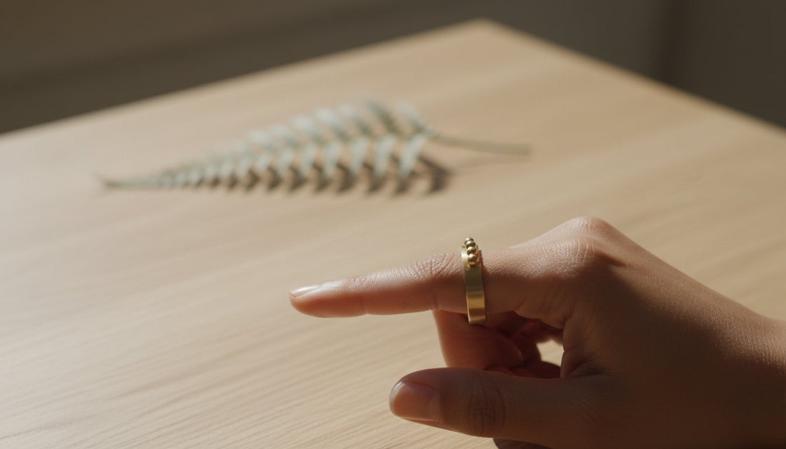 The Gentle Guide to Fidget Rings: Finding Calm in the Palm of Your Hand