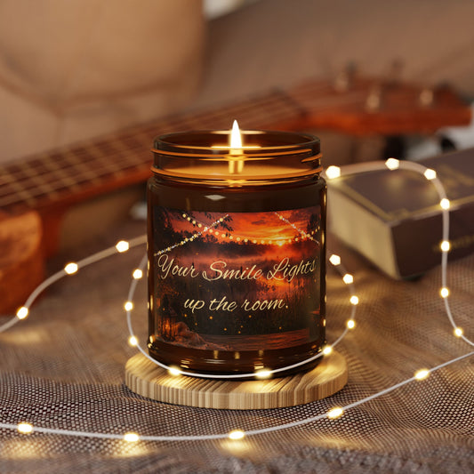 “Light Up The Room” — Amber Candle Collection