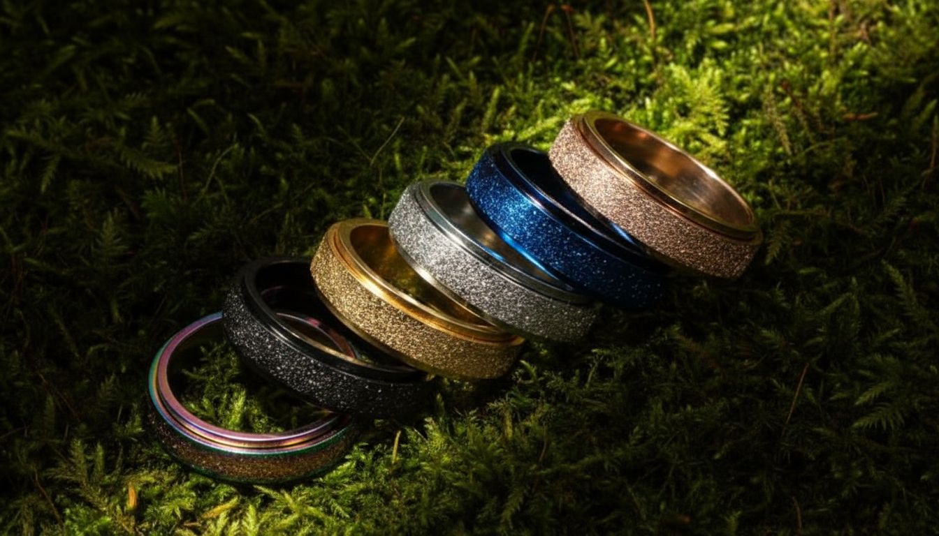 ShimmerSpin – Calm Ring
