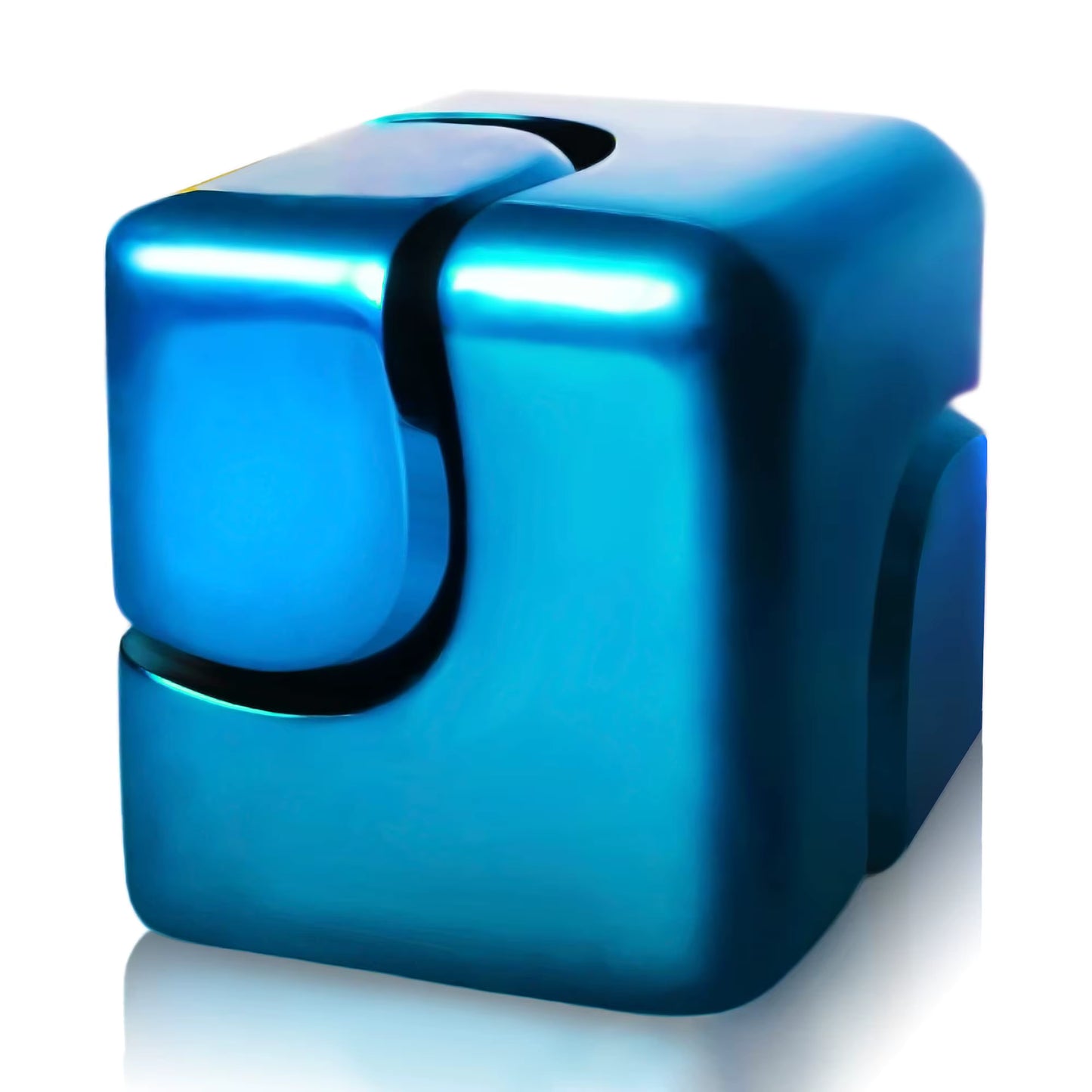 Chrome Cube – Focus Fidget