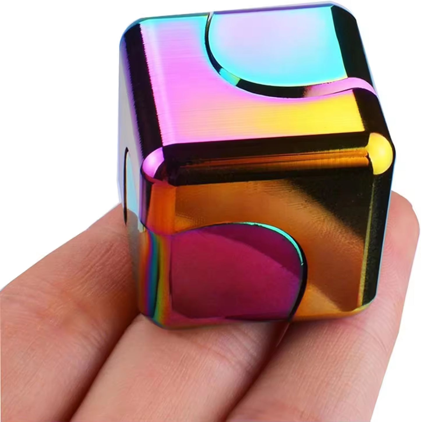 Chrome Cube – Focus Fidget
