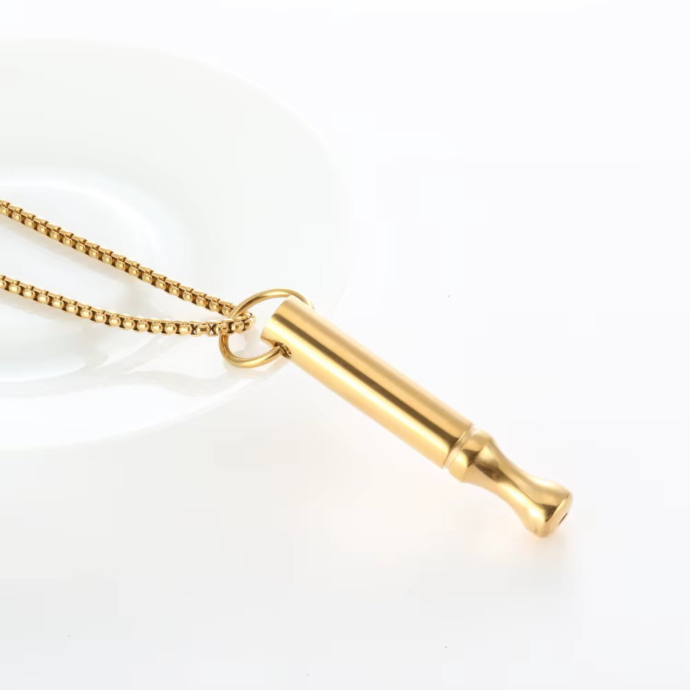 Quiet Breath™ — Breathing Whistle Necklace
