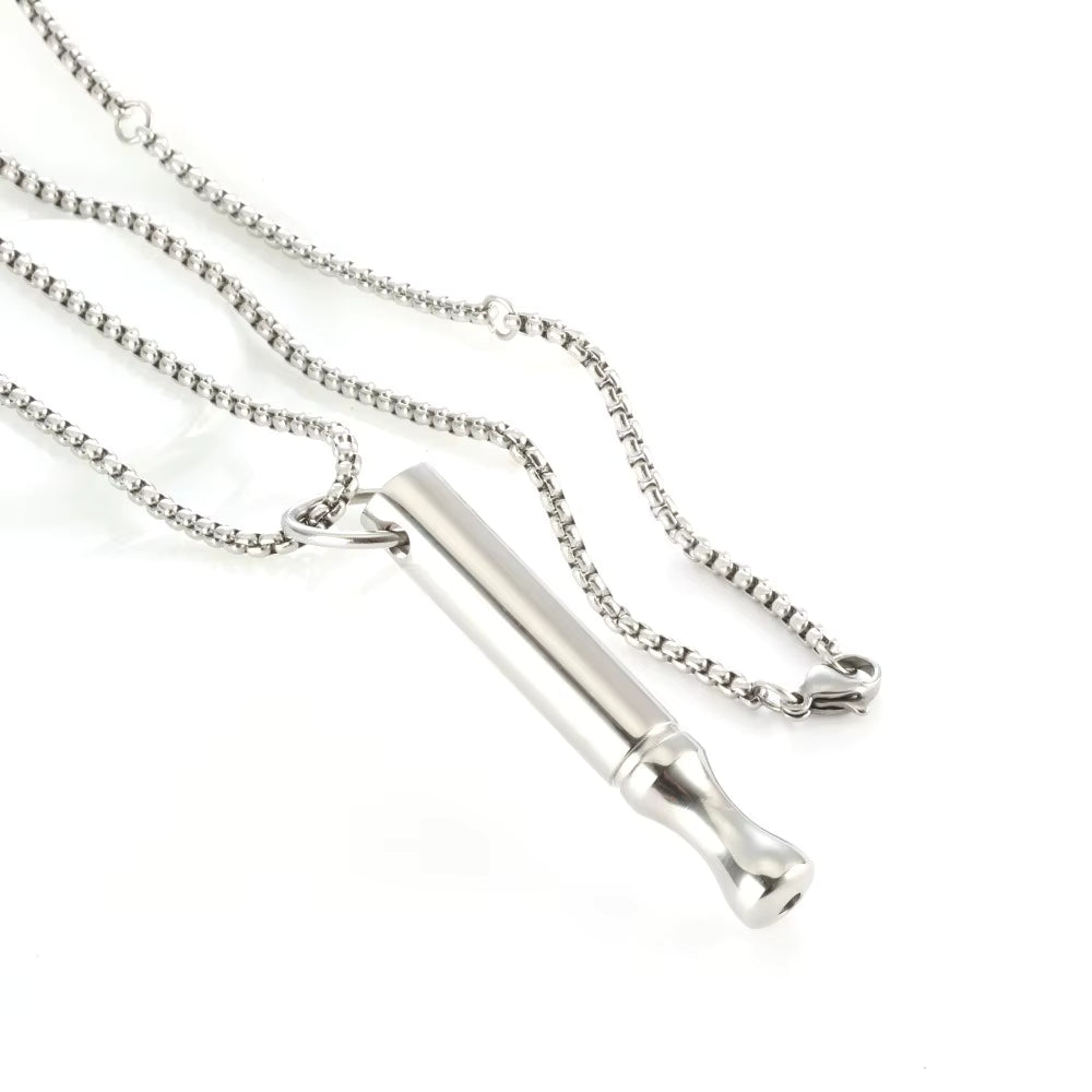Quiet Breath™ — Breathing Whistle Necklace