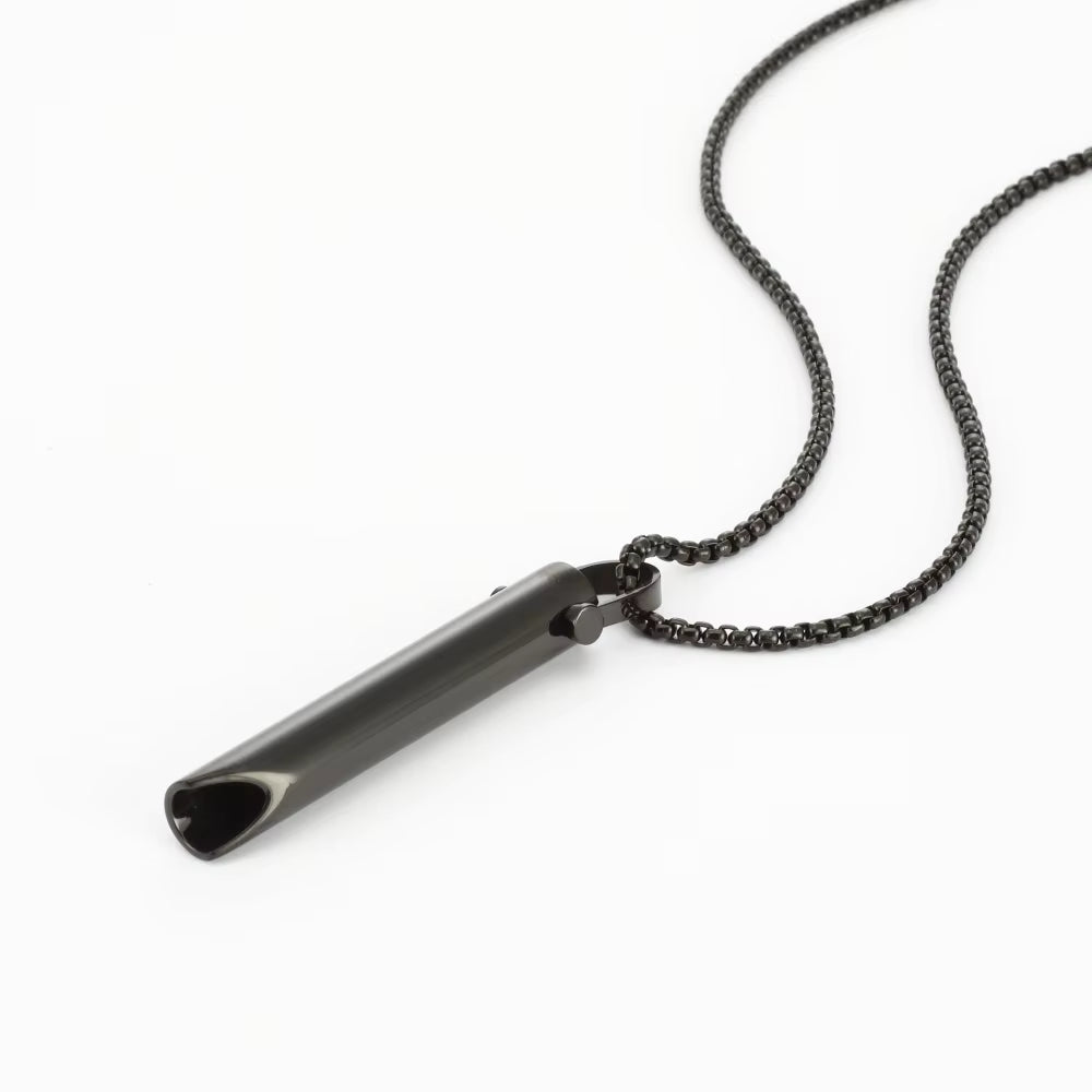 Quiet Breath™ — Breathing Whistle Necklace