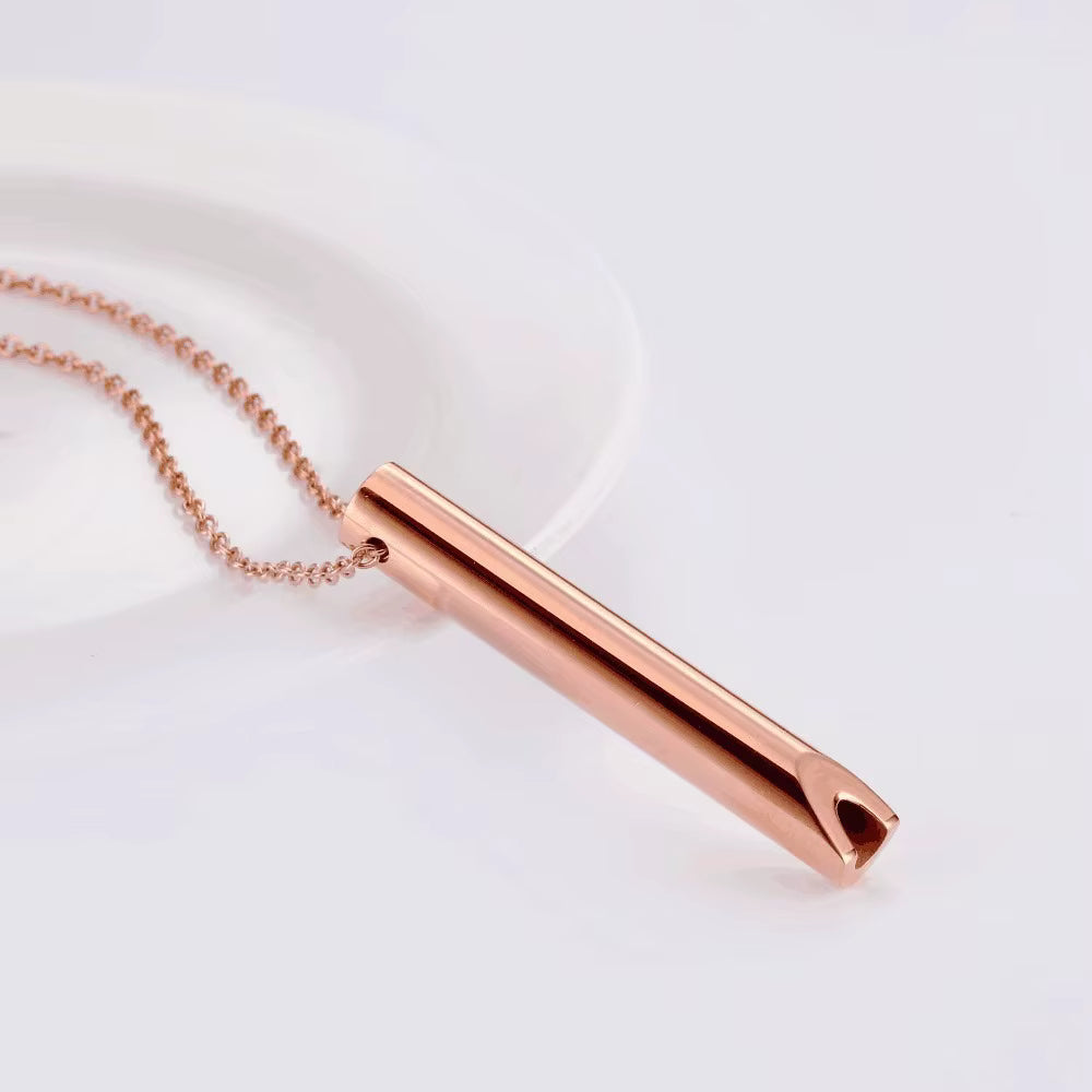 Quiet Breath™ — Breathing Whistle Necklace